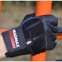Рукавички для фітнесу MadMax MFG-269 Professional Exclusive Black M