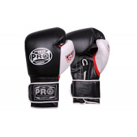 Боксерські рукавички PRO BOXING Series Gel Hook and Loop Gloves