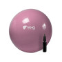 Мяч для фитнеса (фитбол) WCG 55 Anti-Burst 250кг Pale Pink + насос