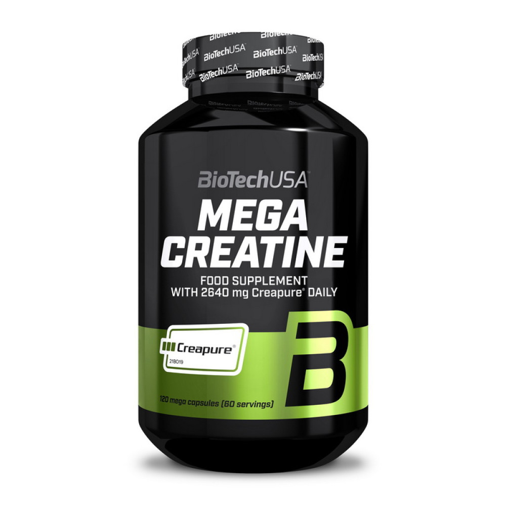 Mega Creatine Creapure (120 mega caps) Mega Creatine Creapure (120 mega caps)