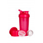 Шейкер спортивний BlenderBottle ProStak 22oz/650ml з 2-ма контейнерами Pink FL (ORIGINAL)