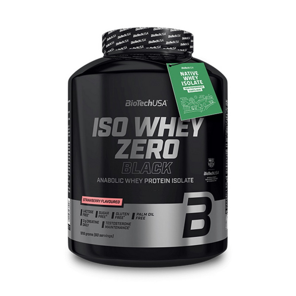 BioTech Iso Whey Zero Black (1,816 kg, vanilla) BioTech Iso Whey Zero Black (1,816 kg, vanilla)