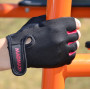 Рукавички для фітнесу MadMax MFG-251 Rainbow Rubine Red L