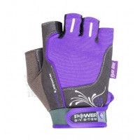 Рукавички для фітнесу та важкої атлетики Power System Woman's Power PS-2570 жіночі Purple XS