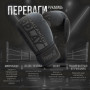 Боксерські рукавиці PowerPlay 3086 Matt Challenger Чорні 10 унцій