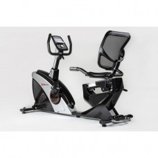 Горизонтальний велотренажер Hop-Sport HS-070L Helix iConsole+ silver