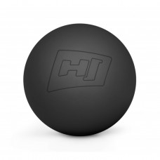 Массажный силиконовый мяч Hop-Sport 63 мм Черный