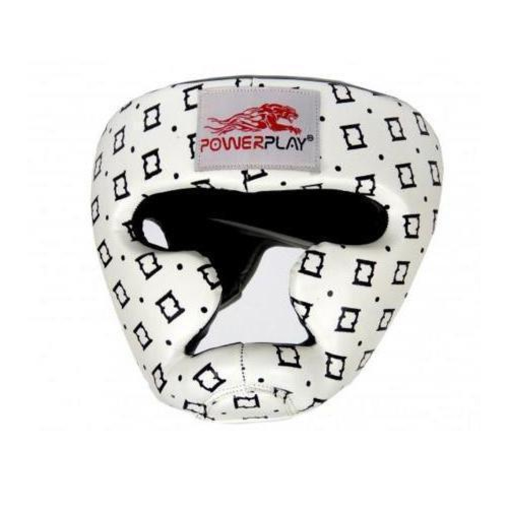 Боксерский шлем тренировочный PowerPlay 3044 Белый XL