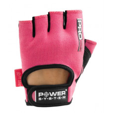 Перчатки для фитнеса и тяжелой атлетики Power System Pro Grip PS-2250 женские Pink S