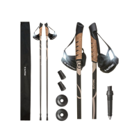 Треккинговые палки Outtec 110 см 1-секционные Anti-shock Carbon