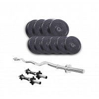 Набор штанга и гантели Elitium 25 кг