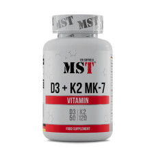 Vitamin D3 + K2 MK-7 (120 sgels)