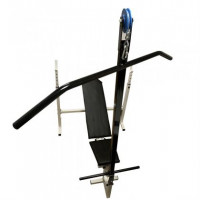 Скамья со стойкой для штанги Newt ProGym с тягой верхнего блока