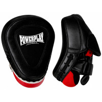 Лапи боксерські PowerPlay 3042 чорні PU [пара]