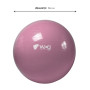 Мяч для фитнеса (фитбол) WCG 55 Anti-Burst 250кг Pale Pink + насос
