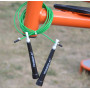Скакалка швидкісна PowerPlay 4202 Ultra Speed Rope Зелена (2,9m.)