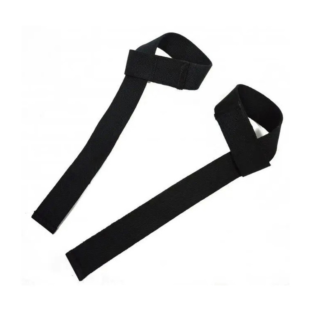 Лямки для тяги NOSOROG Lifting Straps чорні Лямки для тяги NOSOROG Lifting Straps чорні