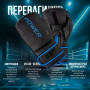 Боксерські рукавиці PowerPlay 3024 Ultra Mat Чорно-Темно сині 12 унцій