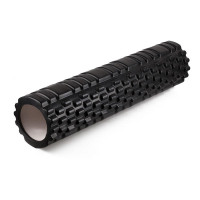 Массажный роллер EasyFit Grid Roller 60 см v.3.1 Черный