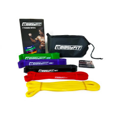 Резиновые петли EasyFit 1-65 кг (5 шт)