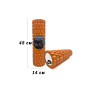 Массажный ролик EasyFit Grid Roller 45 см v.2.1 Оранжевый