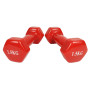 Гантели 2 шт по 1,5 кг EasyFit металл
