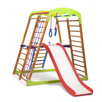 Дитячий спортивний комплекс для дому SportBaby BabyWood Plus 2