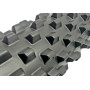 Массажный ролик EasyFit Grid Roller PRO 45 см Черный
