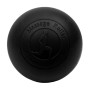 Масажний м’ячик EasyFit каучук 6.5 см чорний