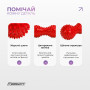 Масажний м’ячик EasyFit Goober з шипами червоний Масажний м’ячик EasyFit Goober з шипами червоний