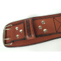Пояс атлетичний EasyFit Training Belt (коричневий) XL