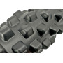 Массажный ролик EasyFit Grid Roller PRO 33 см Черный