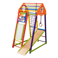 Дитячий спортивний комплекс SportBaby BambinoWood Color Plus
