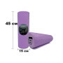 Массажный ролик EasyFit Foam Roller 45 см Фиолетовый