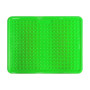 Ортопедичний масажний килимок для стоп EasyFit Acupoint з шипами зелений