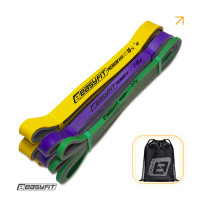 Набор двухслойных резинок для подтягиваний EasyFit Premium 2-32 кг (3 шт)