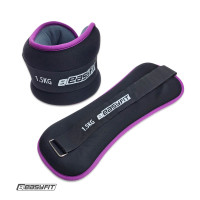 Утяжелители EasyFit Comfort 1,5 кг для ног и рук с металлом (пара)