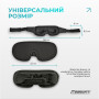 Маска для сну 3D EasyFit Dream з ефектом пам’яті (чорна)