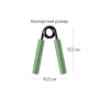 Кистевой эспандер EasyFit Hand Grip PRO 91 кг зеленый (200 lb)