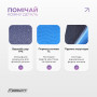 Коврик для йоги и фитнеса EasyFit TPE+TC 6 мм двухслойный синий-голубой Коврик для йоги и фитнеса EasyFit TPE+TC 6 мм двухслойный синий-голубой