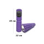 Массажный ролик EasyFit Grid Roller 45 см v.2.2 Фиолетовый