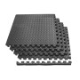 Татамі мат EasyFit SwallowTail-2 4 шт (60х60х2 см) пазл ластівчин хвіст з бортиком