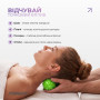 Массажный мячик EasyFit Goober с шипами зеленый Массажный мячик EasyFit Goober с шипами зеленый