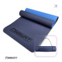 Коврик для йоги и фитнеса EasyFit TPE+TC 6 мм двухслойный синий-голубой Коврик для йоги и фитнеса EasyFit TPE+TC 6 мм двухслойный синий-голубой