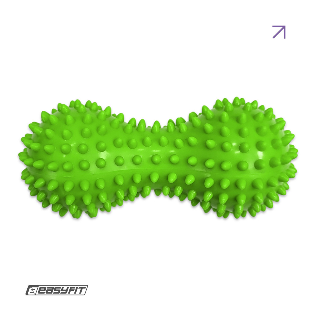 Массажный мячик EasyFit Goober с шипами зеленый Массажный мячик EasyFit Goober с шипами зеленый