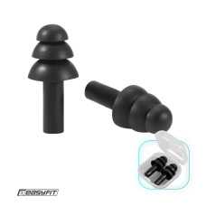 Беруші силіконові багаторазові EasyFit чорні