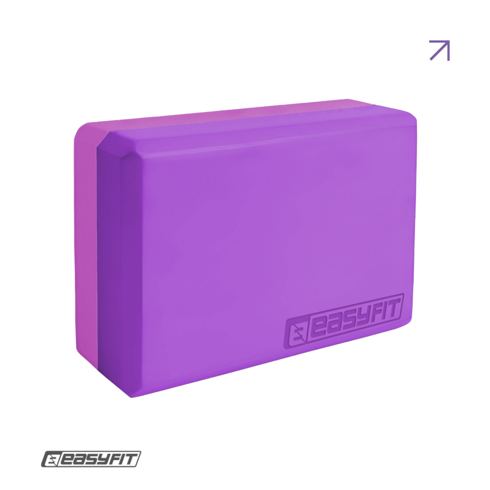 Блок для йоги EasyFit Polarity (рadma) Блок для йоги EasyFit Polarity (рadma)