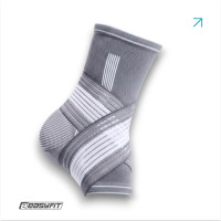 Бандаж для голеностопа EasyFit Flex с фиксирующим ремнем (S)