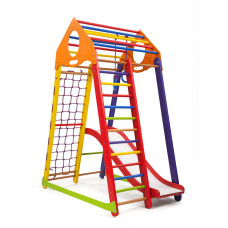 Дитячий спортивний комплекс SportBaby BambinoWood Color Plus 1