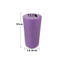 Массажный ролик EasyFit Foam Roller 30 см Сиреневый